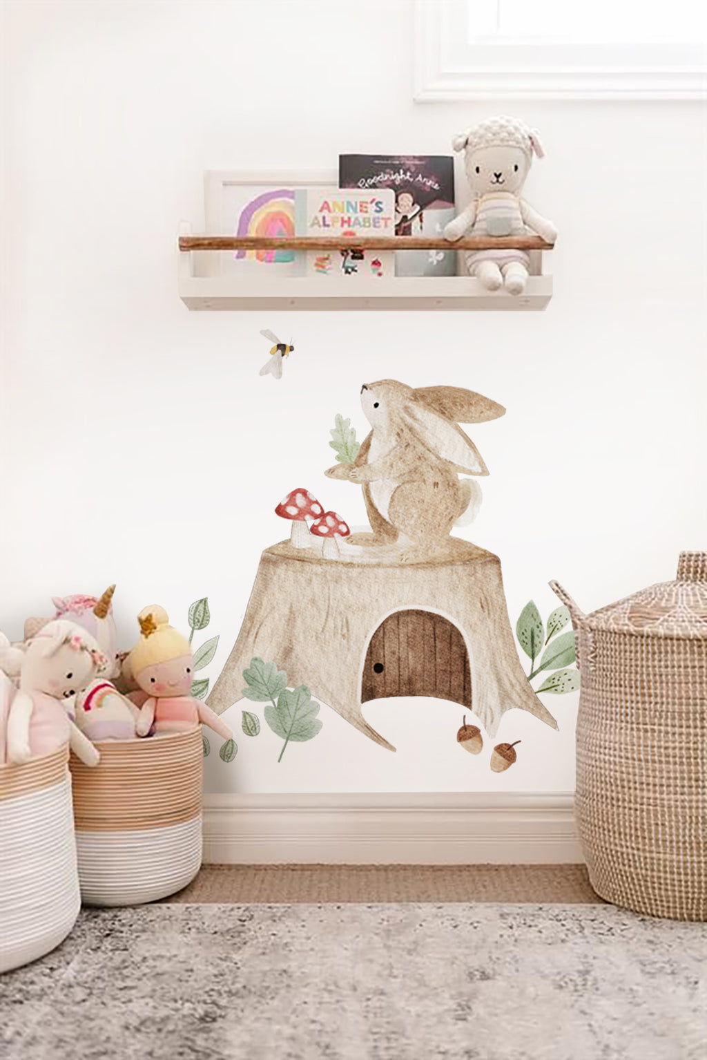 Rabbit and bee