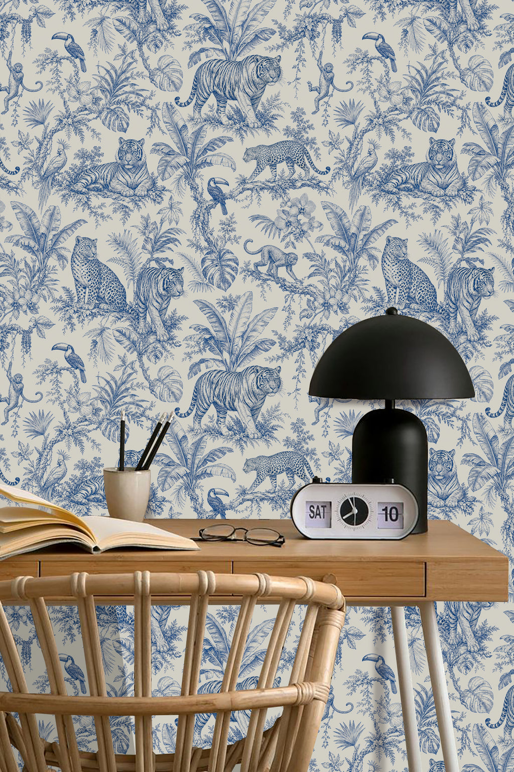 Chinoiserie Safari Tiger