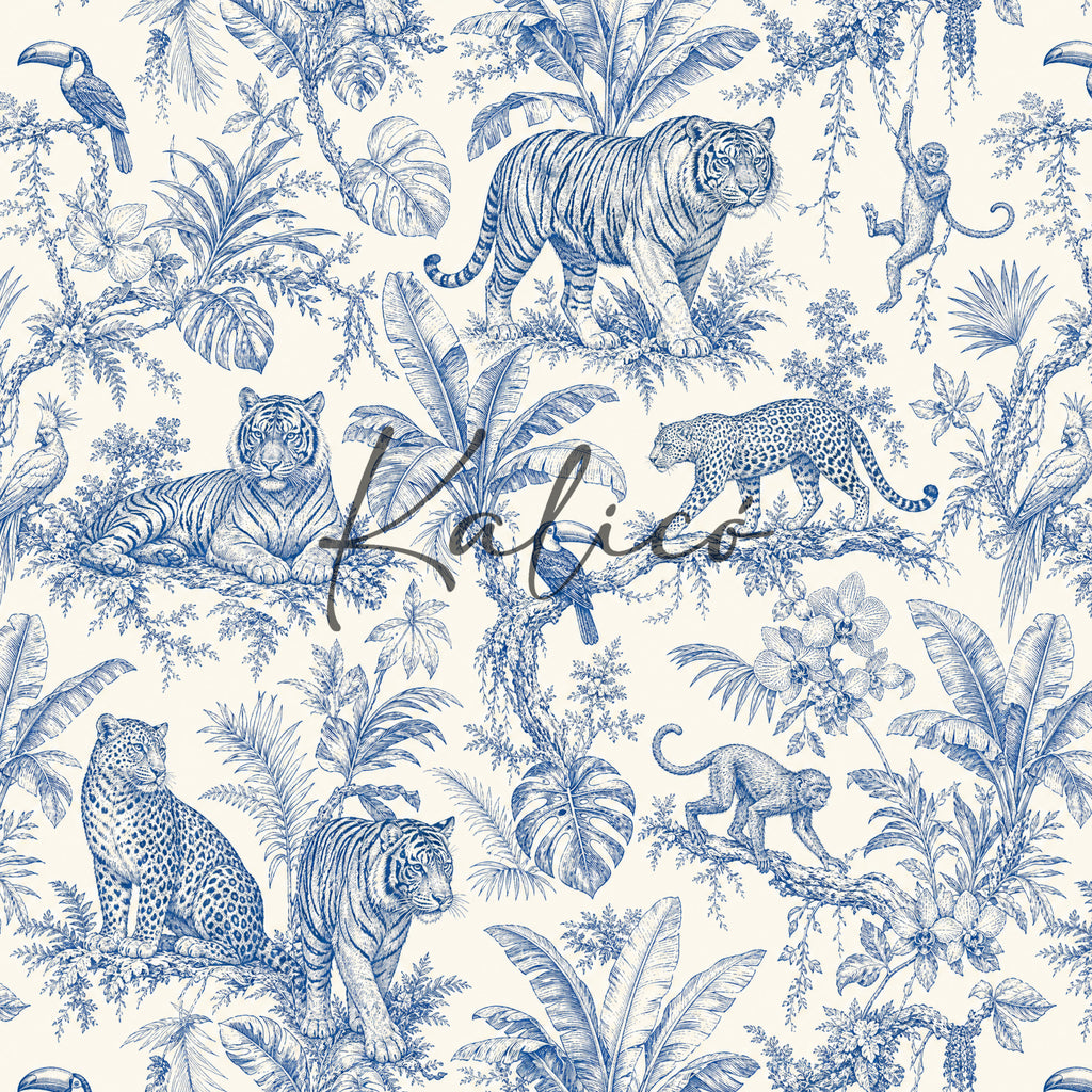 Chinoiserie Safari Tiger