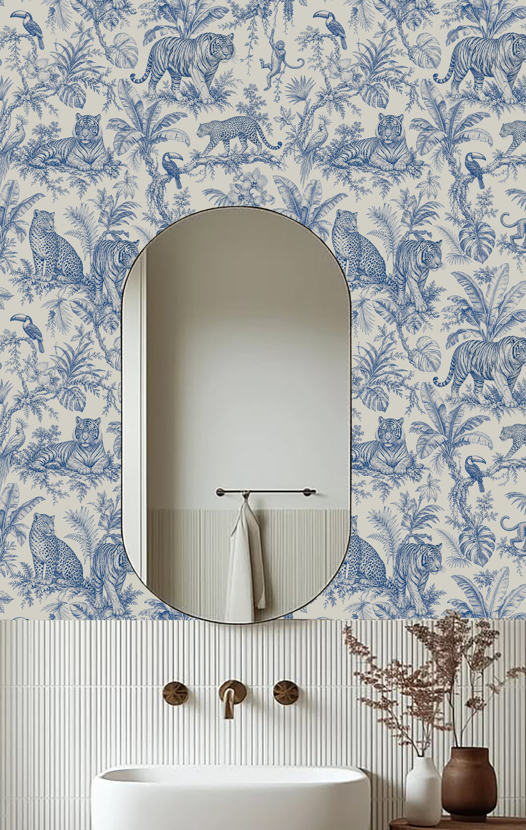 Chinoiserie Safari Tiger