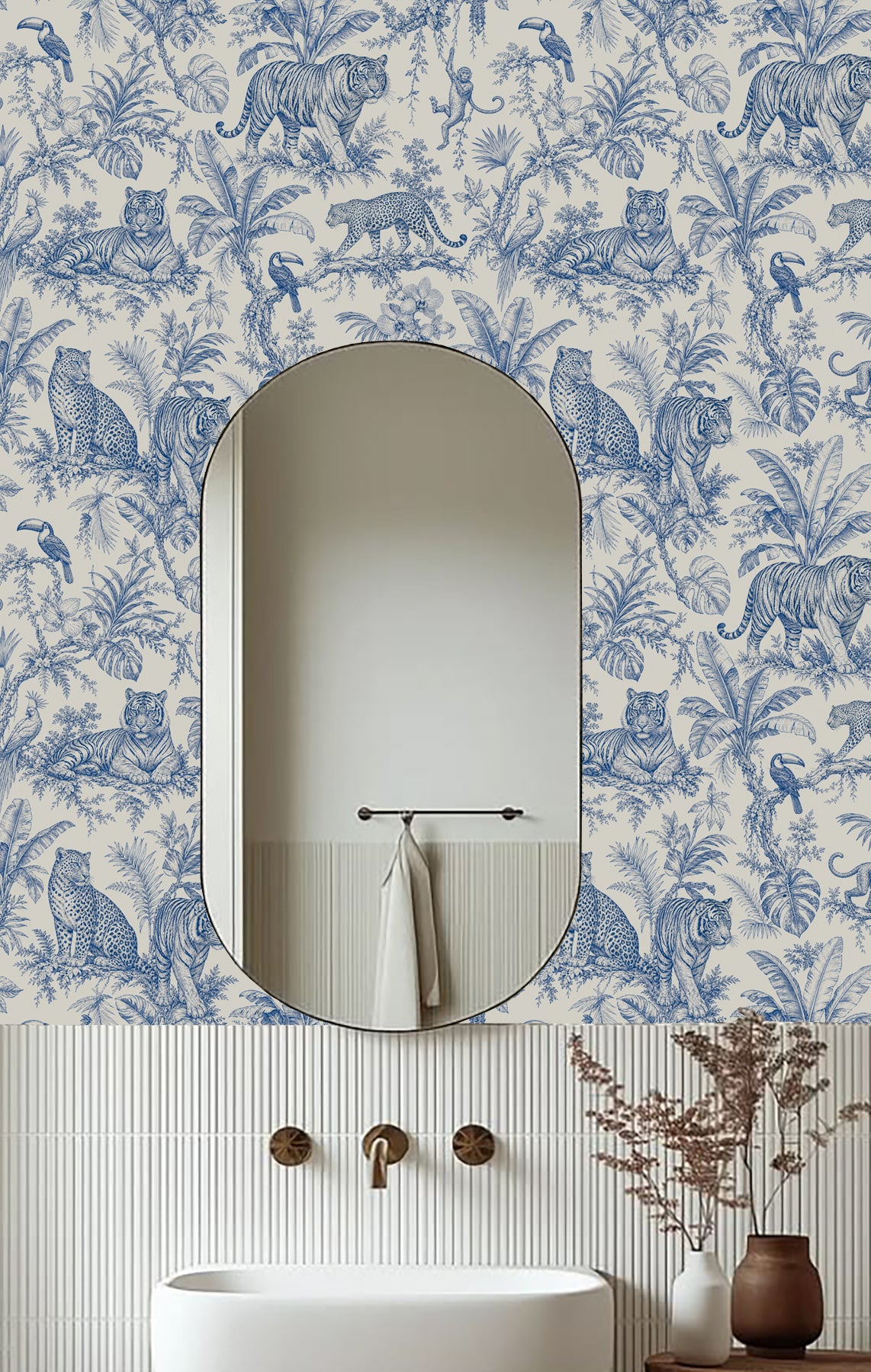Chinoiserie Safari Tiger