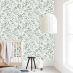 Chinoiserie Botanical Green