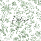 Chinoiserie Botanical Green