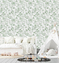 Chinoiserie Botanical Green