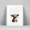 Cow with a crown