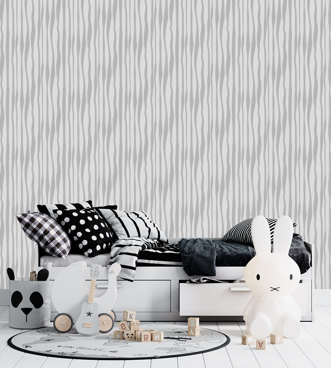 Pinstripe Gray