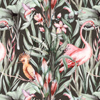 Tropical Flamingo Black