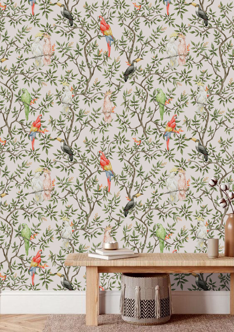 Chinoiserie Tropical Pink