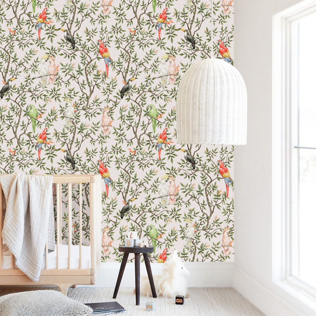 Chinoiserie Tropical Pink