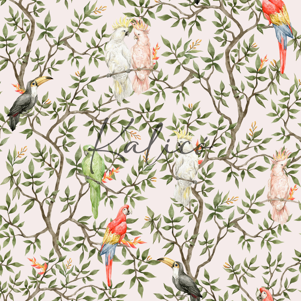 Chinoiserie Tropical Pink