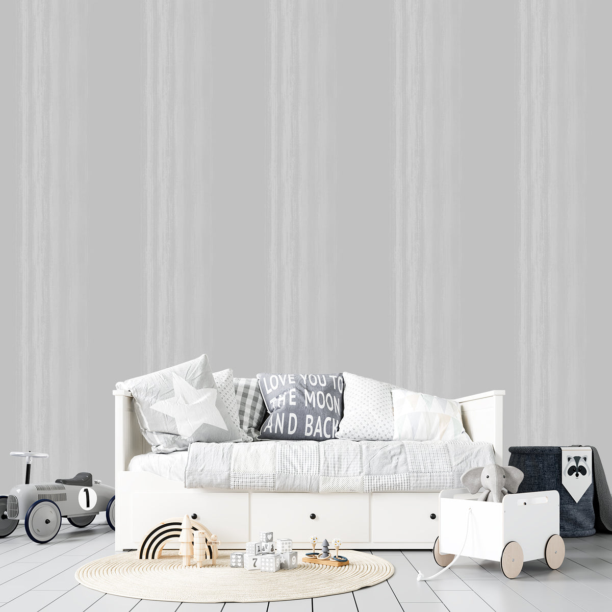 Watercolor Linear Gray